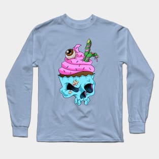 Skull Cake Long Sleeve T-Shirt